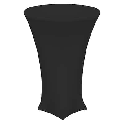 Cocktail Tablecloth Spandex Stretch Tablecloth Table Cover, 1 Pcs