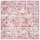 preview thumbnail 72 of 90, SAFAVIEH Brentwood Myrtice Oriental Medallion Rug 6'7" Square - Ivory/Red - Square