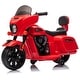 preview thumbnail 9 of 38, Ride on Motorcycle for Kids, 6V Electric Dirt Bike Red