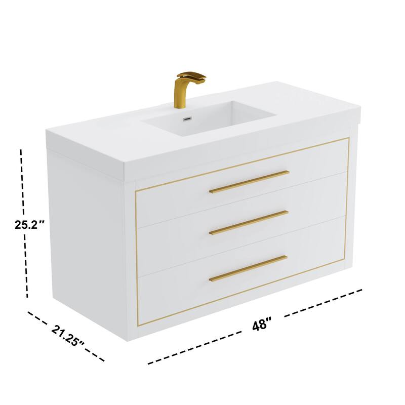 LaLa 48" Single Vanity Set
