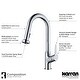 preview thumbnail 18 of 19, Karran Scottsdale Single-Handle Pull-Down Sprayer Kitchen Faucet with Matching Soap Dispenser