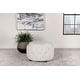 preview thumbnail 2 of 5, Angelina Round Upholstered Storage Ottoman