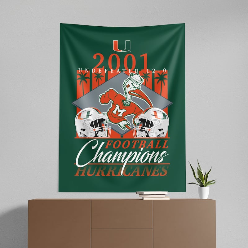 NCAA Championship Pinnacle Wall Hanging
