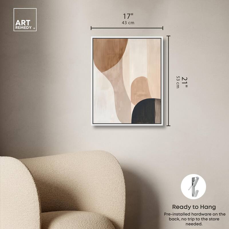Faded Warmth I Canvas by Art Remedy