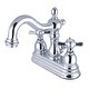 preview thumbnail 1 of 9, Kingston Brass Essex Centerset Bathroom Faucet - Includes Metal Pop-Up Chrome