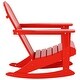 preview thumbnail 79 of 85, POLYTRENDS Laguna Adirondack Eco-Friendly Poly All-weather Outdoor Rocking Chair