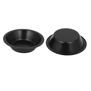 Bakery Kitchen Metal Round Shaped Cake Bread Baking Mold Bakeware Pan Pot  Black - Bed Bath & Beyond - 17599902