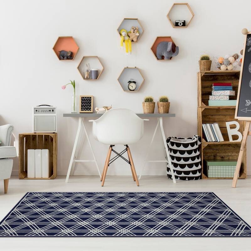 Liora Manne Capri Hex Indoor/Outdoor Rug