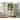 Modern Wood Arched Display Cabinet/Bookcase, Office Shelving, Storage Cabinet, Fully Assembled, White - 40"w x 76"h x 17"d