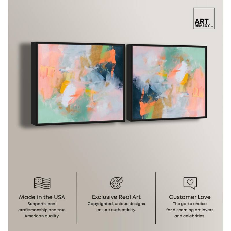 Mediterranean Blooms Canvas by Art Remedy