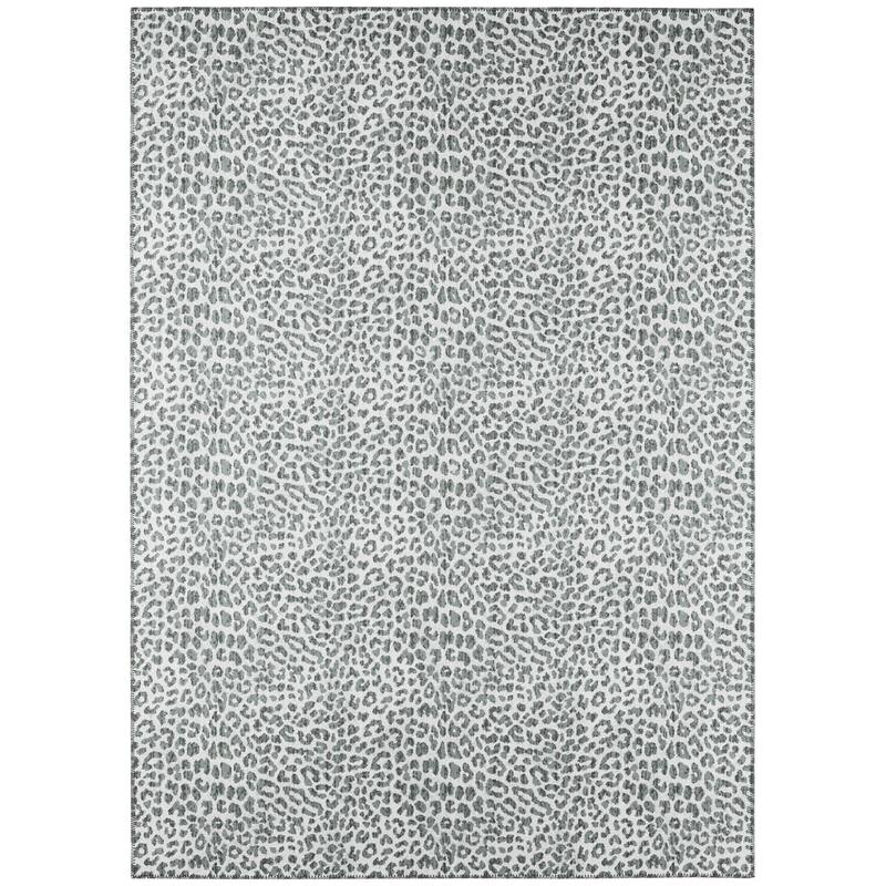 Addison Indoor/ Outdoor Safari Leopard Animal Print Washable Area Rug