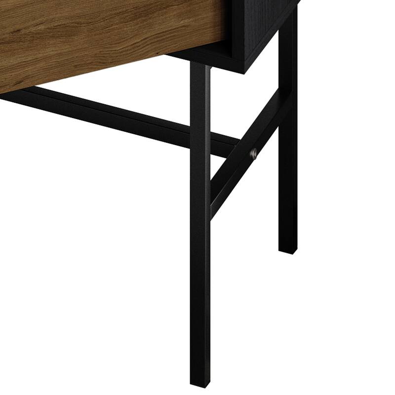 CraftPorch Modern Wooden TV Stand Console