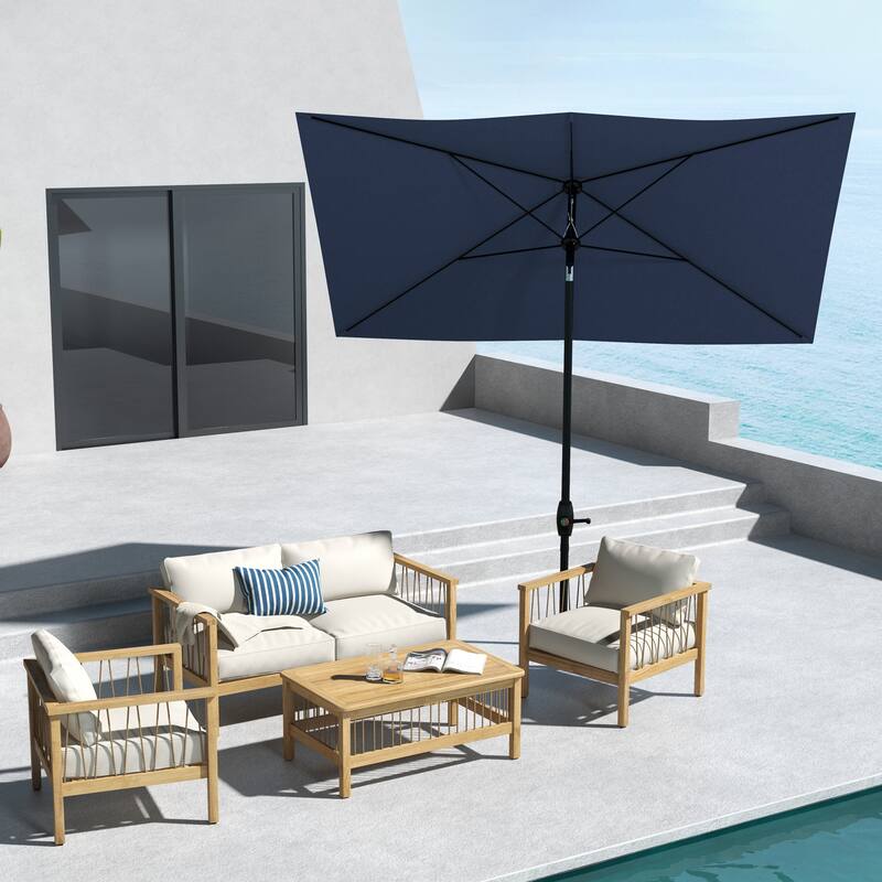 Versatile Outdoor Umbrella for Patio, Ensuring All-Day Shade and Comfort