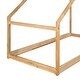 preview thumbnail 9 of 7, Modern Style Pine Wood Twin Size Wooden House Bed, Versatile Design, Can Be Decorated