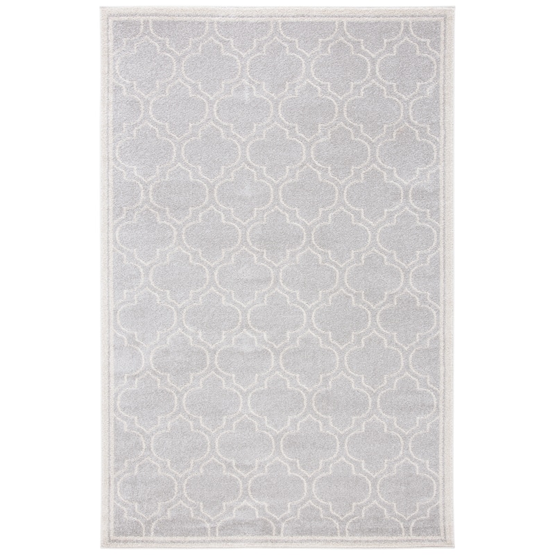 SAFAVIEH Amherst Lyda Modern Rug - Light Grey/Ivory - 6' x 9'