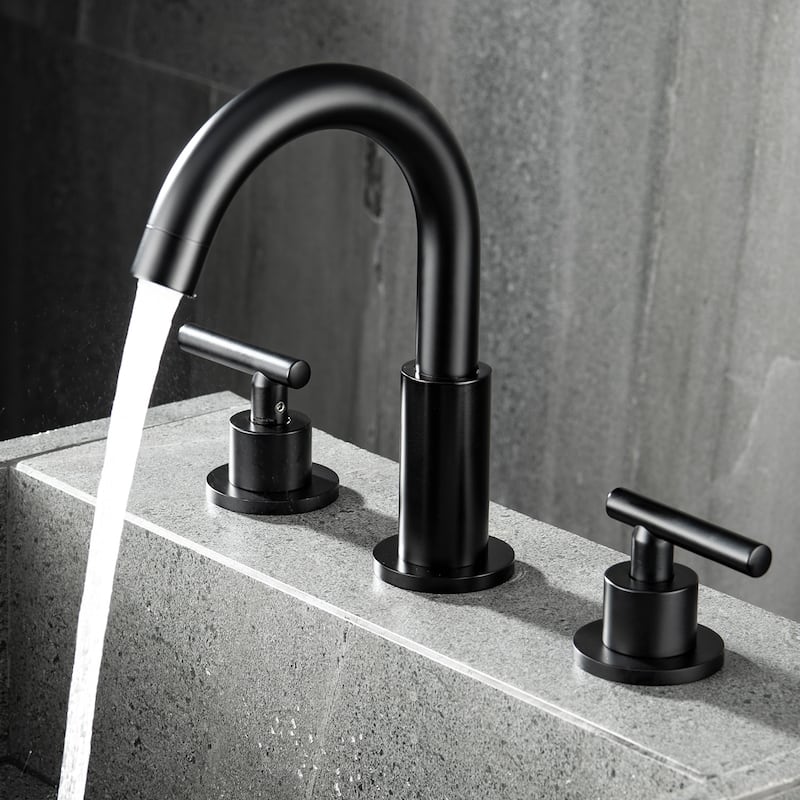 Rbrohant Widespread Faucet 2-handle Bathroom Faucet