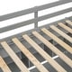 preview thumbnail 18 of 18, Twin Loft Bed with Desk & Wardrobes, Wood Loft Bed w/4 Drawers & 4 Shelves for Kids Teens Boys Girls, No Box Spring Needed, Grey