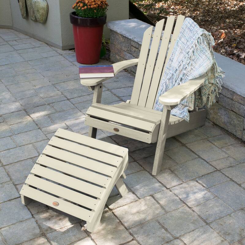 Mandalay Adirondack Chair and Folding Ottoman
