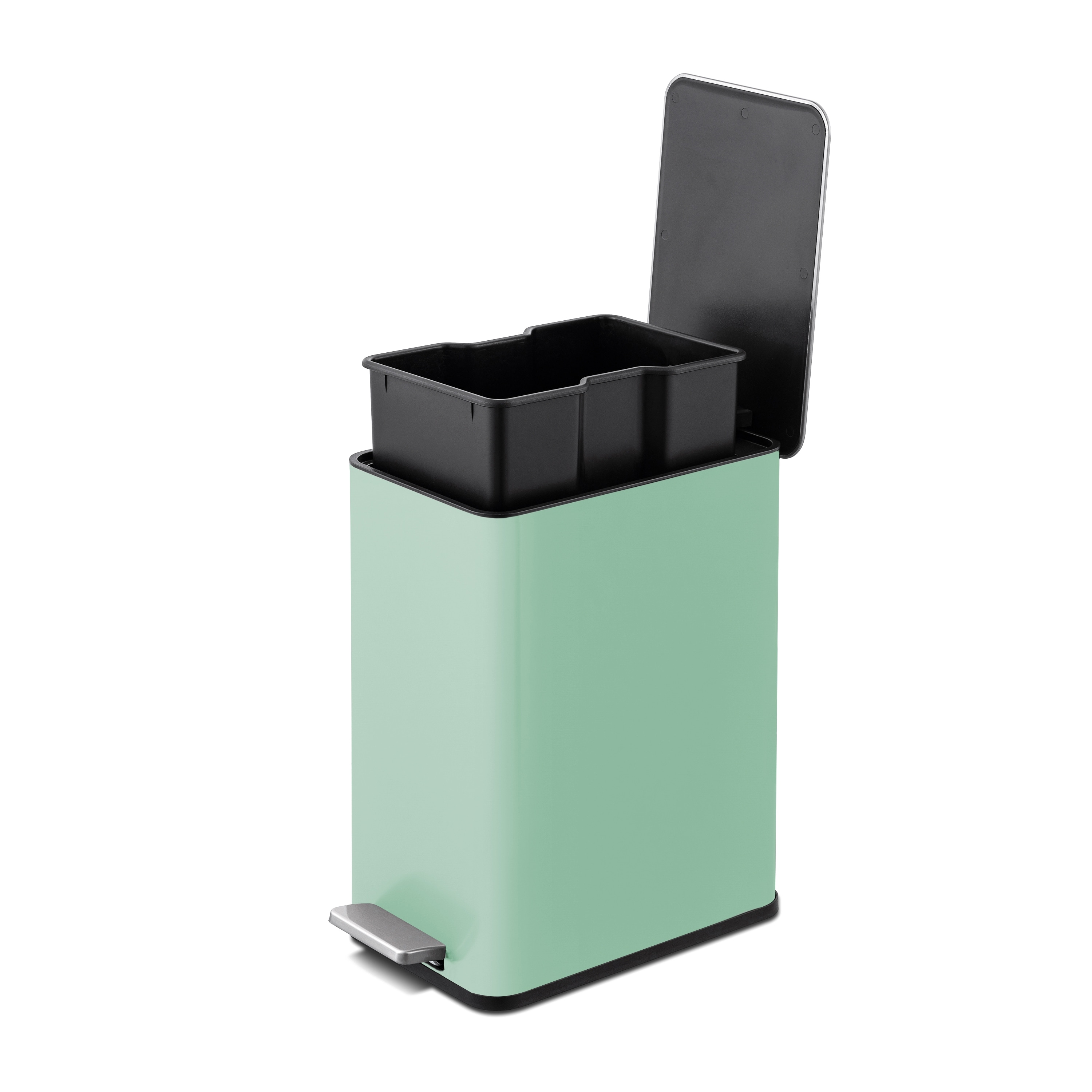 Qualiazero 10L / 2.6 Gallon Slim Step Can-image