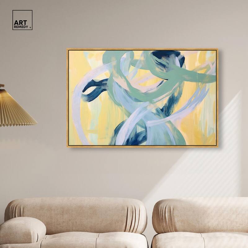 Entangled Embrace I Canvas by Art Remedy