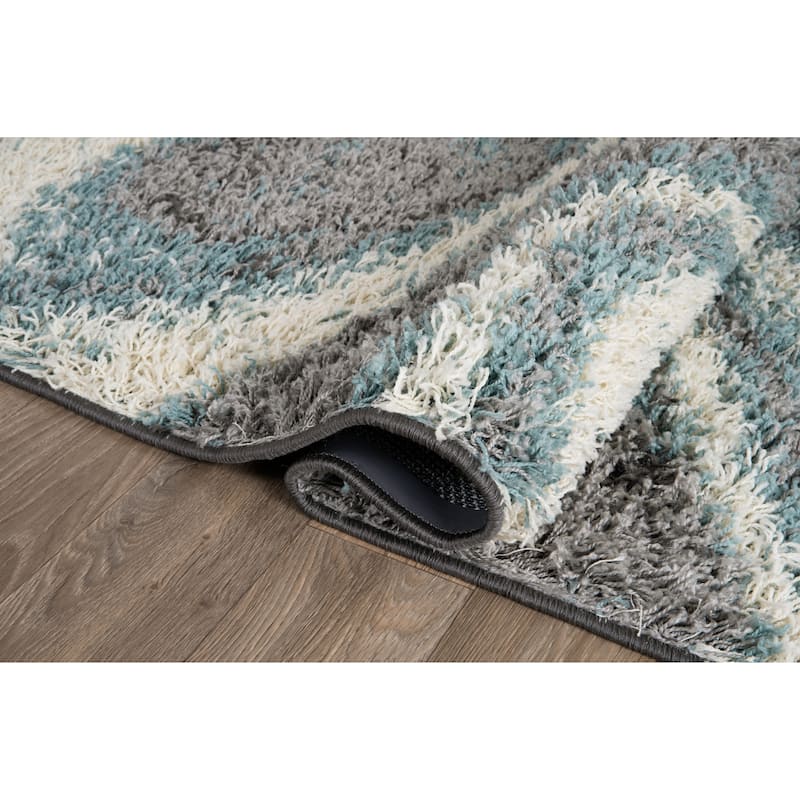 World Rug Gallery Contemporary Cozy Plush Shag Area Rug