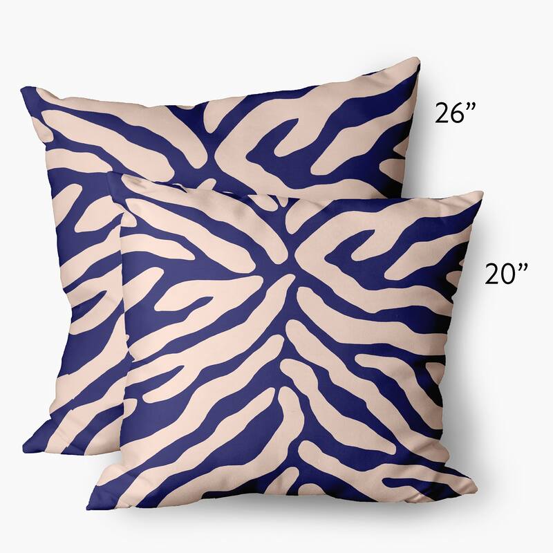 Animal Stripe Decorative Throw Pillow