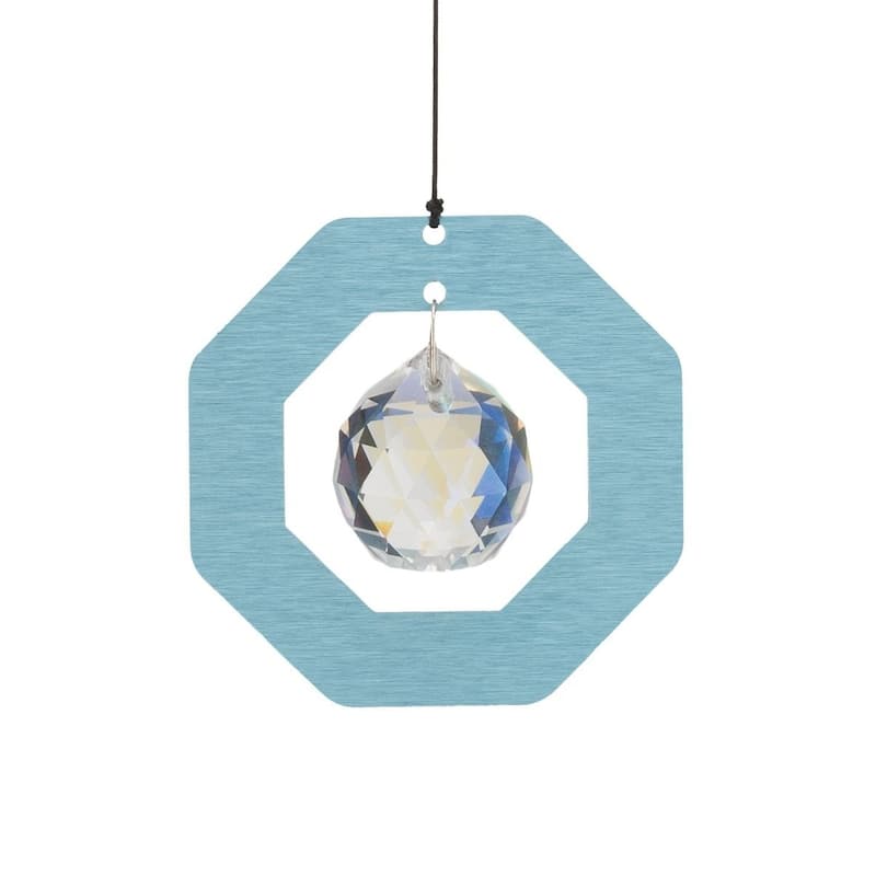 Zen Crystal Chime 22" - Blue
