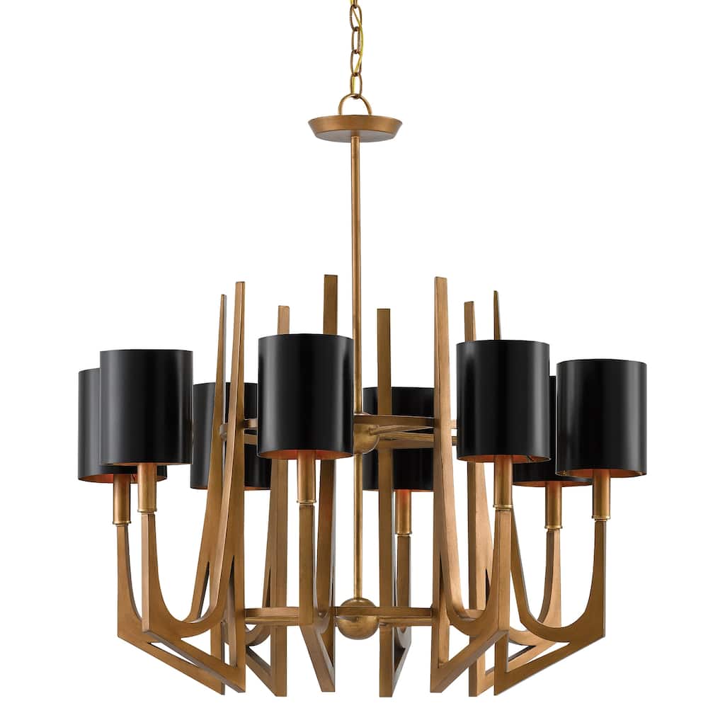 Currey & Company Umberto Chandelier - 34"h x 32"dia