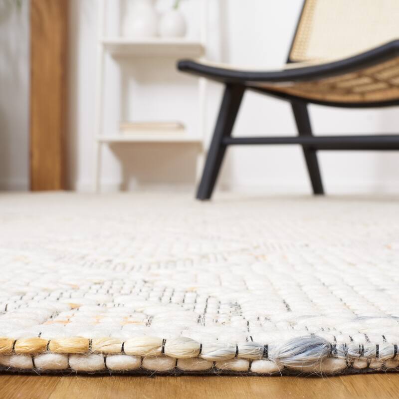 SAFAVIEH Handmade Marbella Zoja Wool & Jute Rug
