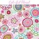 preview thumbnail 5 of 4, Cozy Line Mariah Pink Floral Girl Quilt Bedding Set