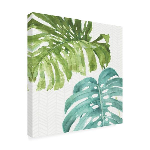 slide 2 of 7, Lisa Audit 'Mixed Greens Lxxvi' Outdoor Canvas 14 x 14
