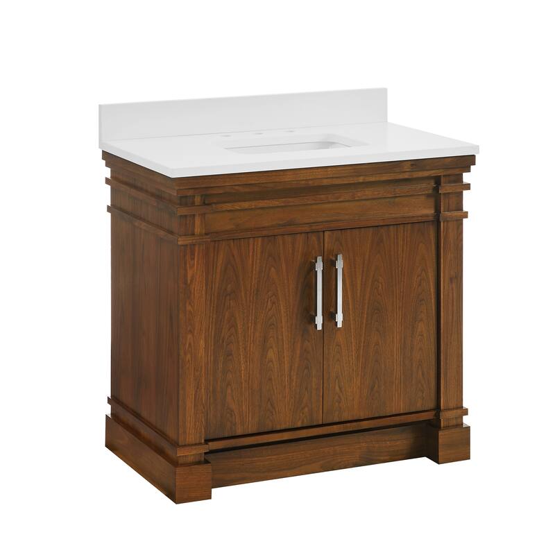 Frank Lloyd Wright USONIA® Harmony 36-inch Wood Sink Vanity