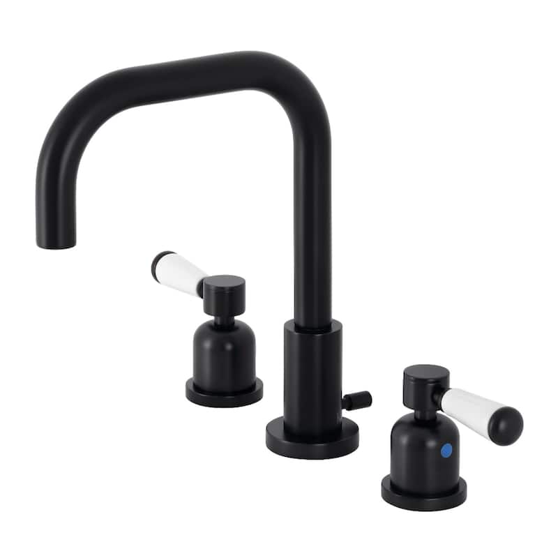 Paris 8 in. Widespread Bathroom Faucet - Matte Black