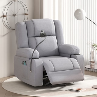 Power Lift Recliner Chair Electric Recliner with Massage and Heating ...