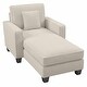preview thumbnail 32 of 35, Stockton Chaise Lounge with Arms by Bush Furniture