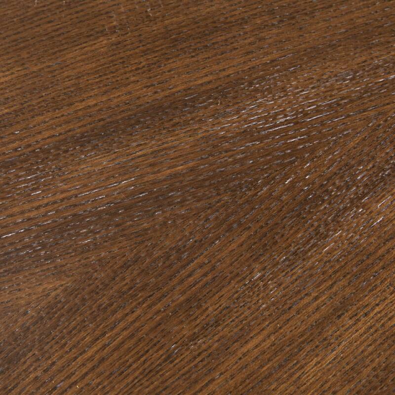 Roomfitters Sadie 36-Inch Round Coffee Table, Starburst Wood Veneer Pattern