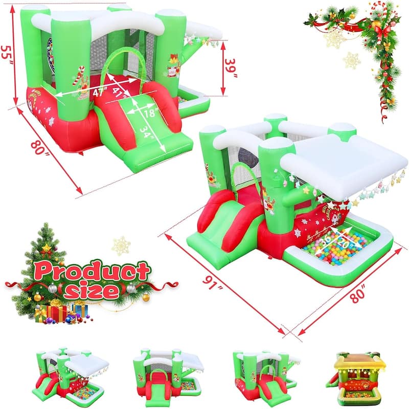 Inflatable Bounce House for Kids,Jump 'n Slide Inflatable Bouncer