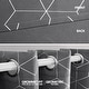 preview thumbnail 85 of 86, Deconovo Decorative Silver Diamond Curtains (2 Panel)