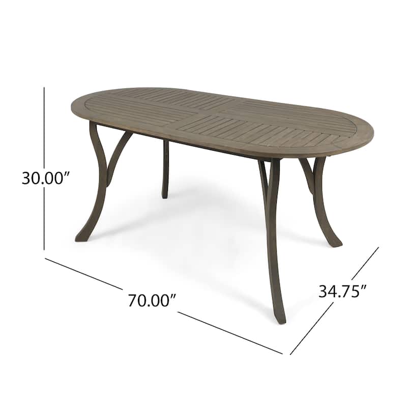 Acacia Wood Dining Table
