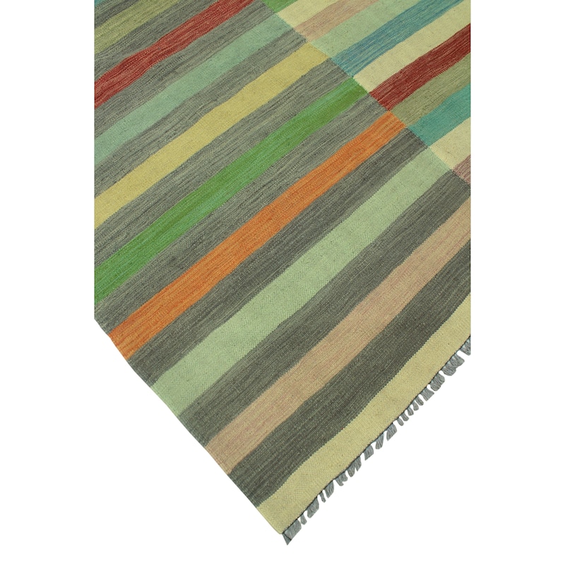 Noori Rug Winchester Flatweave Selena Beige/Burgundy Rug - 9'11" x 12'9"