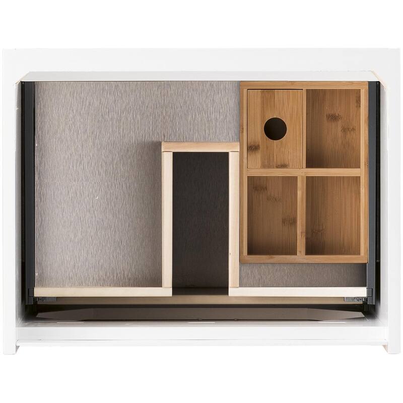 James Martin Vanities 805-V23.6-CB-GW Mantova 24" Single Basin Poplar