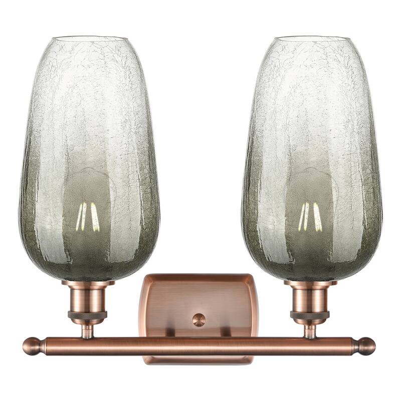 Innovations Lighting Endless Possibilities Ballston - Brookhaven Flute - 2 Light 17" Bath Vanity Light