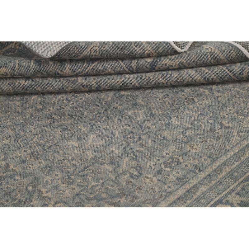 Geometric Traditional Ziegler Turkish Dining Room Area Rug Wool Carpet - 6'7" x 9'10"