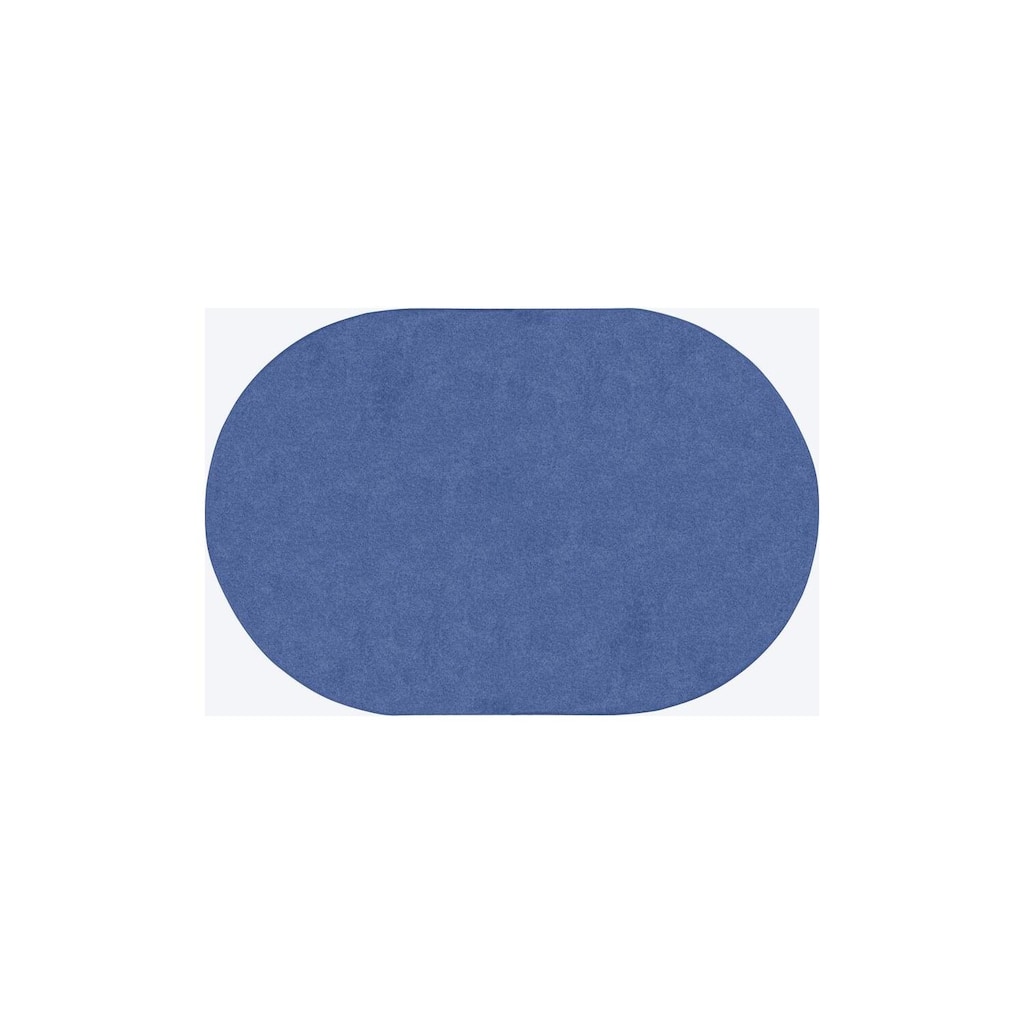 2'x7' area rug in Cobalt Blue - durable soft decorative rug for home, living room & bedroom - 9'3" x 12'3"