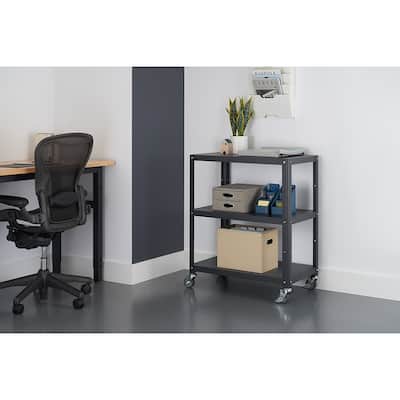 TRINITY Metal Utility Cart 30x18x36