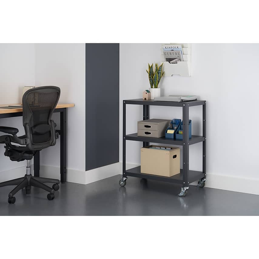 TRINITY Metal Utility Cart 30x18x36