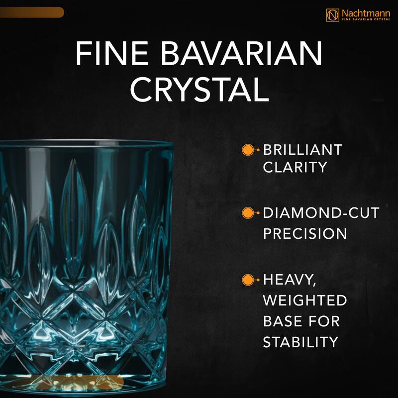 Nachtmann Set of 2 Noblesse Fine Glass Whiskey Tumblers
