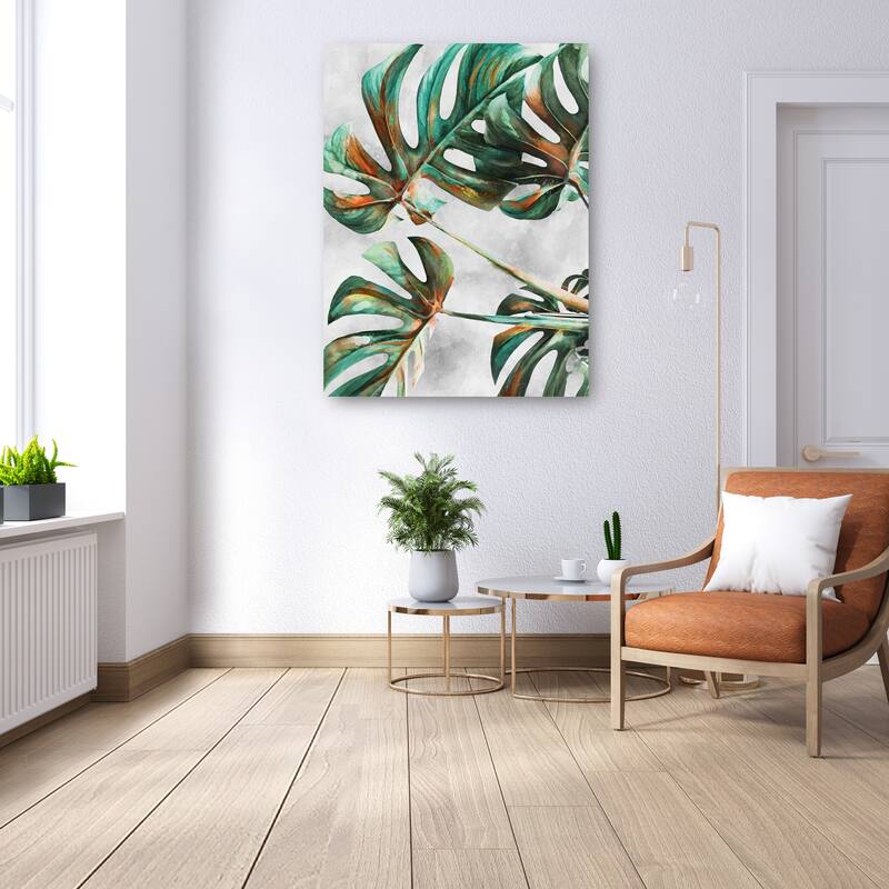 Monstera By Studio Arts Canvas Art Print
