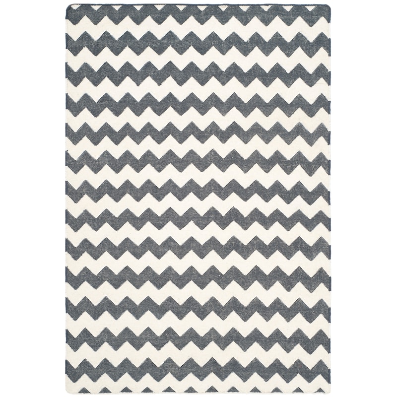 SAFAVIEH Handmade Flatweave Dhurries Kasturi Modern Wool Rug