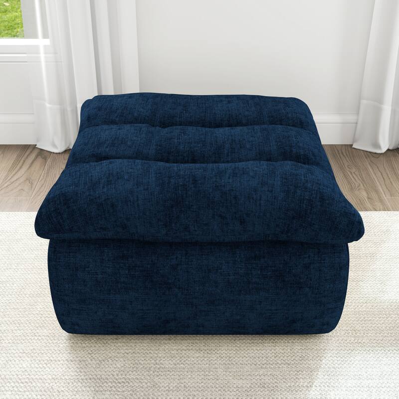 Lazy Floor Sofa,Modern armless and backless sofa chair,Comfy Accent Bean Bag Couch,suitable for living room bedroom office